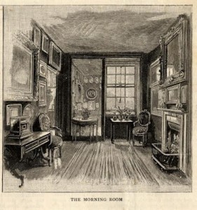 Mrs Soane's Morning Room, The Graphic, 1884.